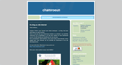 Desktop Screenshot of chamroeun.entrepreneursdumonde.org